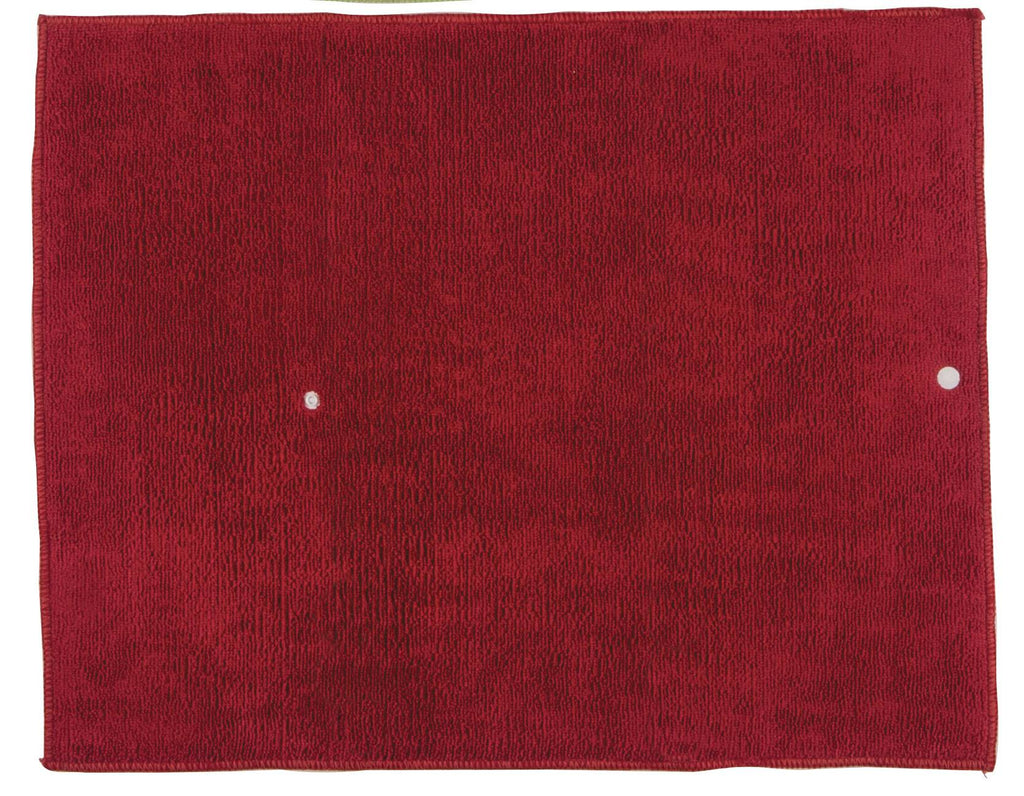 Samba Red Kitchen Countertop Dish Drying Mat