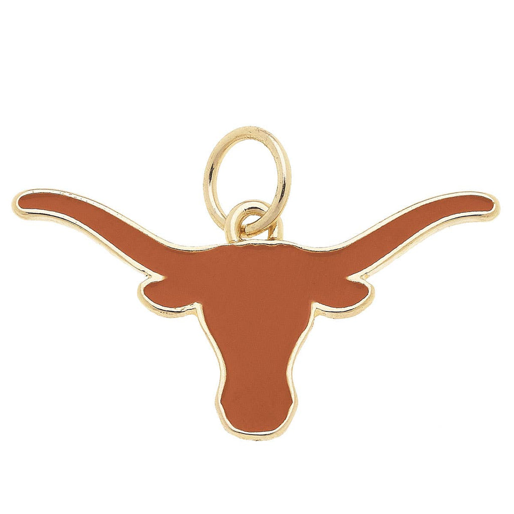 Canvas Style - Texas Longhorns Enamel Logo Charm