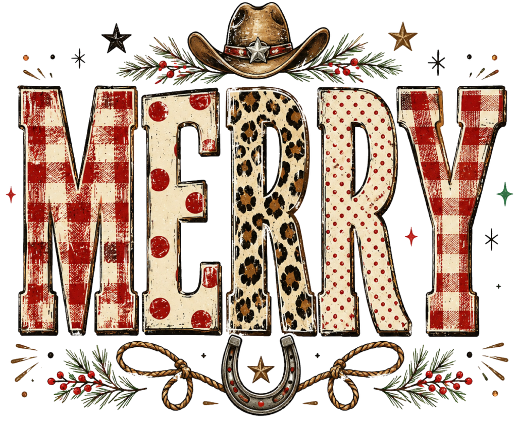 Country Merry Ivory Tee