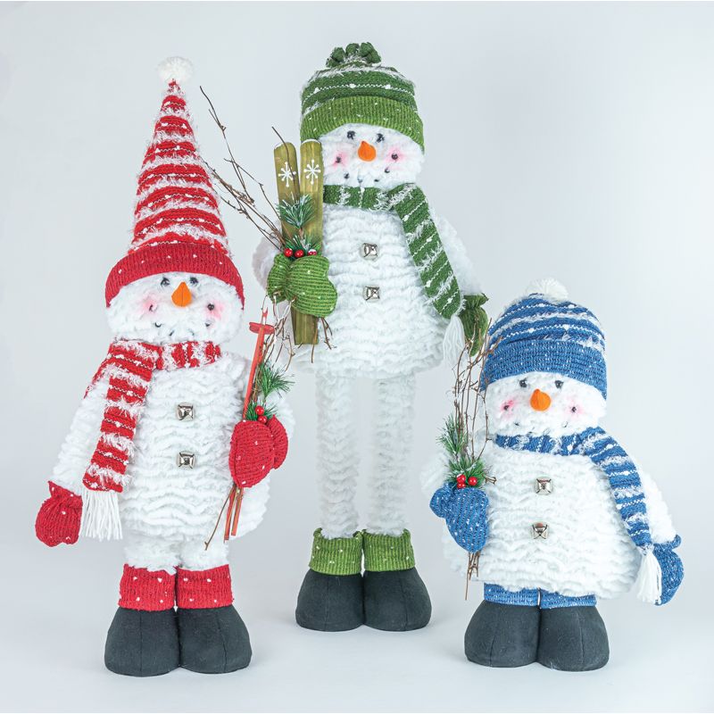 Christmas Cheer Snowman with Stretch Legs