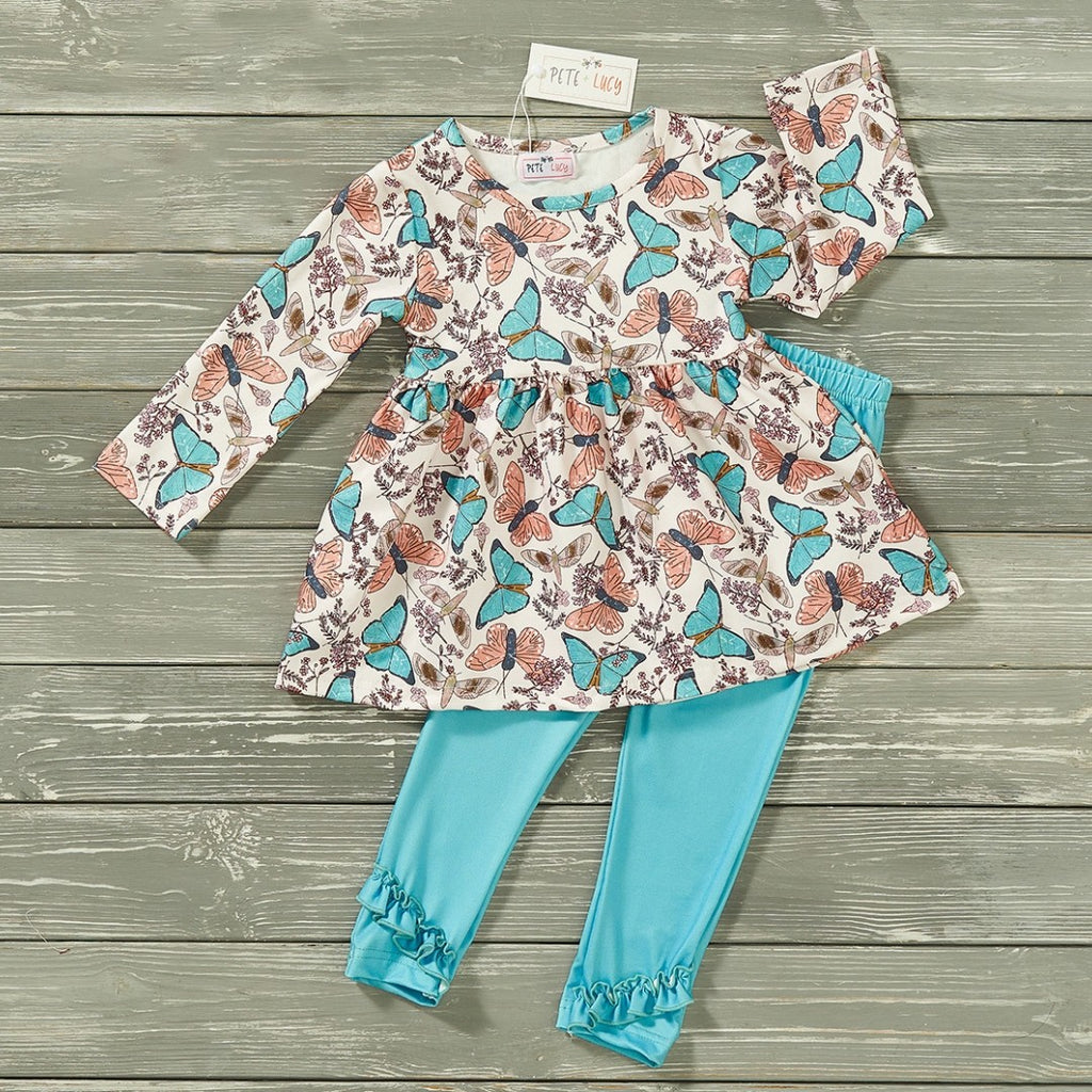 Butterfly Pant Set