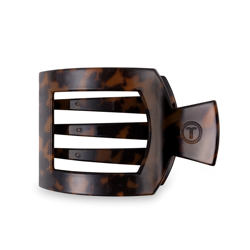 TELETIES - Square Flat Hair Clip - Medium