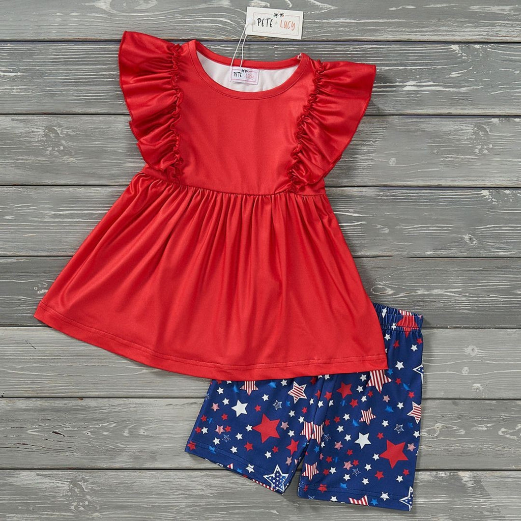 Star Spangled Short Set