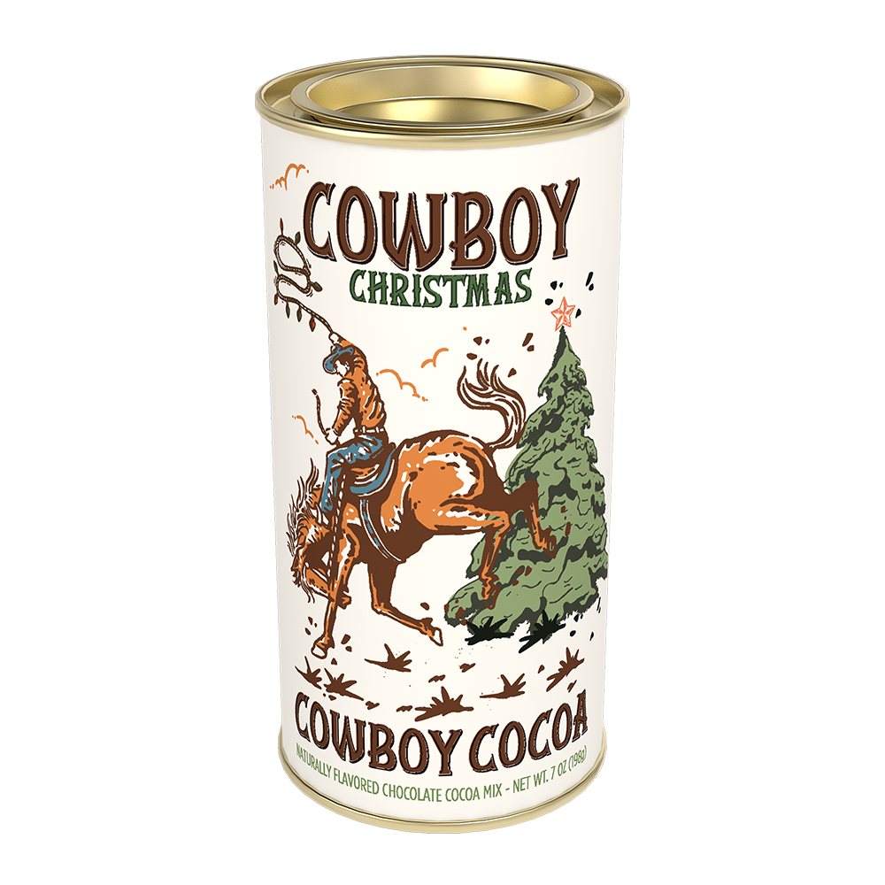 McSteven's - Cowboy Christmas Chocolate Cocoa (7oz Tins)