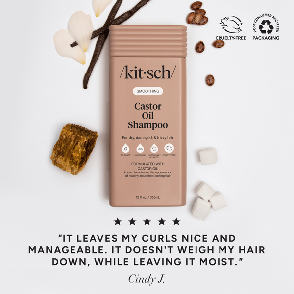 KITSCH - Smoothing Castor Oil Shampoo & Conditioner