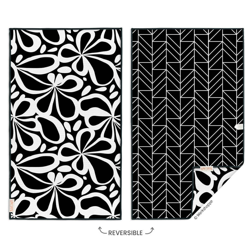 WerkShoppe - Mod Floral Microfiber Kitchen Towel