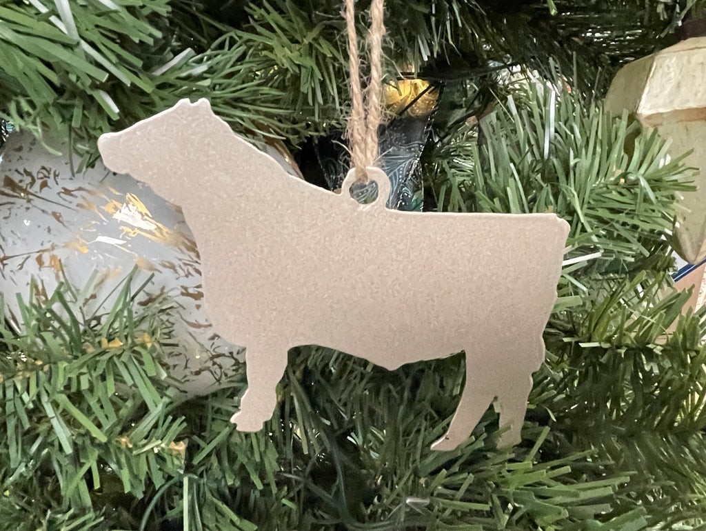 Show Steer Ornament