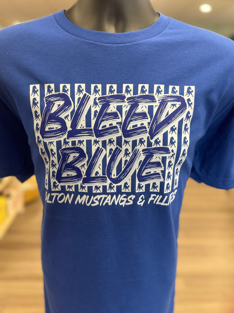 Olton Bleed Blue Dry Fit Tee