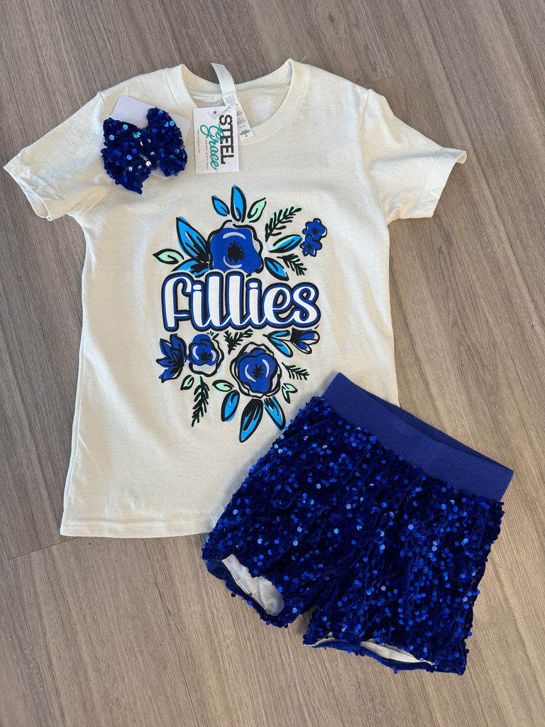 Youth Fillies Floral Spirit Tee