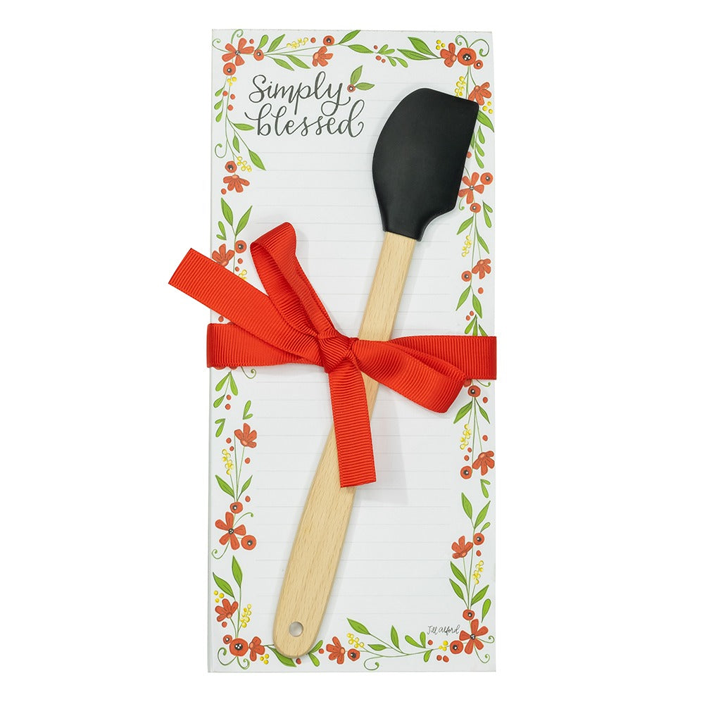 Kitchen Companion Shopping List Pad and Spatula