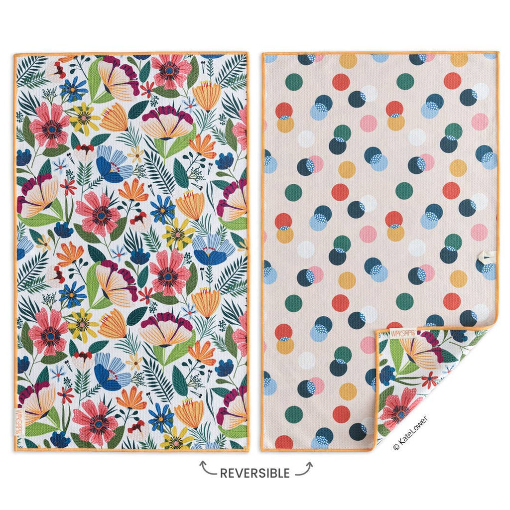 Fields Of Flowers | Microfiber Kitchen Dish Towel