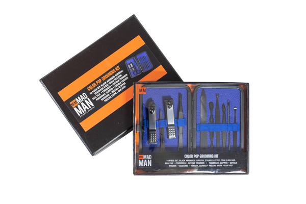 Color Pop Grooming Kit: Blue