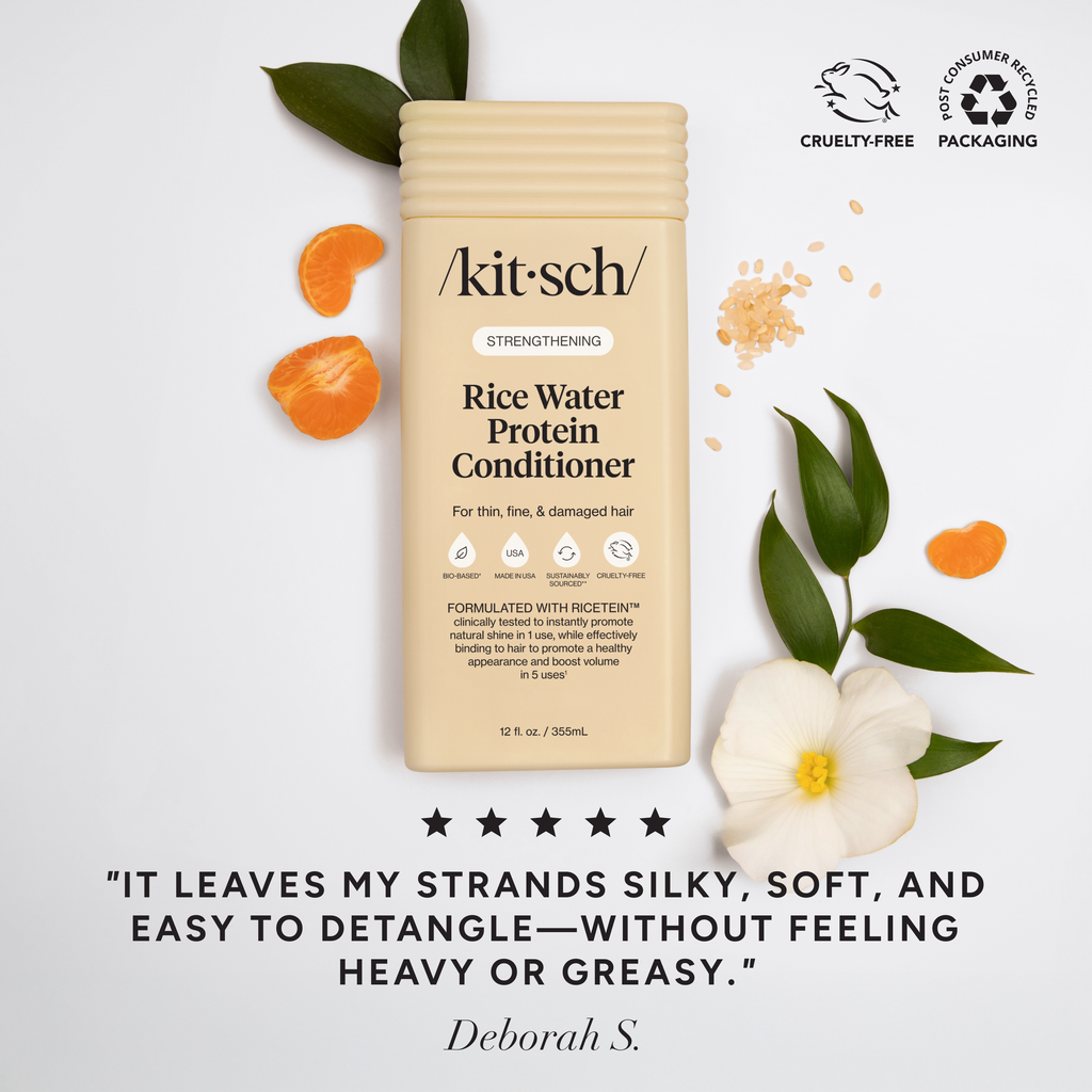 KITSCH - Strengthening Rice Water Shampoo & Conditioner