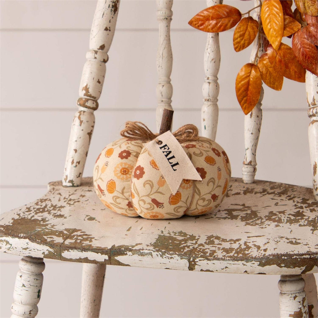 Audrey's Home & Gift - Fall Pumpkin, Floral Print