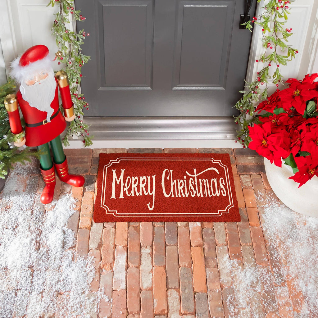 Evergreen Enterprises - Bright Merry Christmas Coir Mat