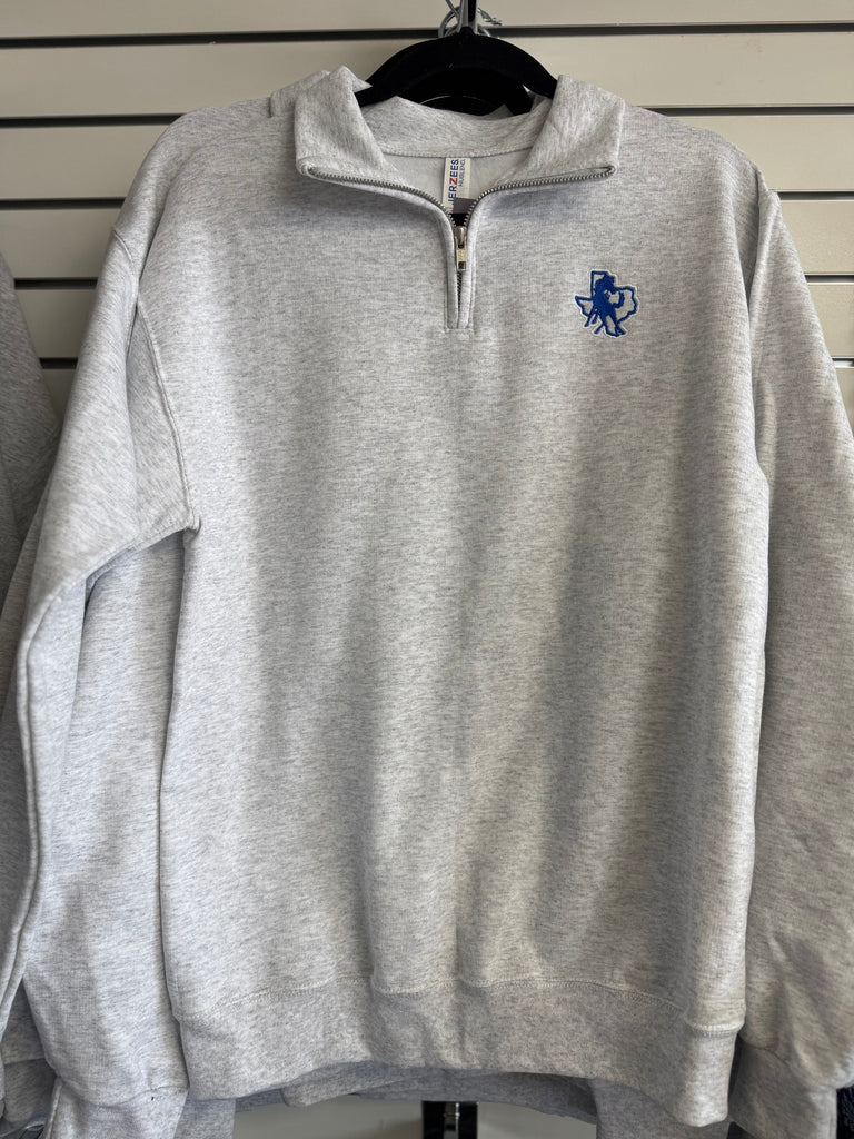 1/4 Zip Pullover Texas Mustang