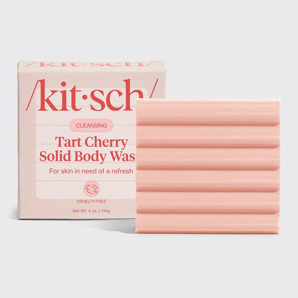 KITSCH - Cleansing Tart Cherry Solid Body Wash