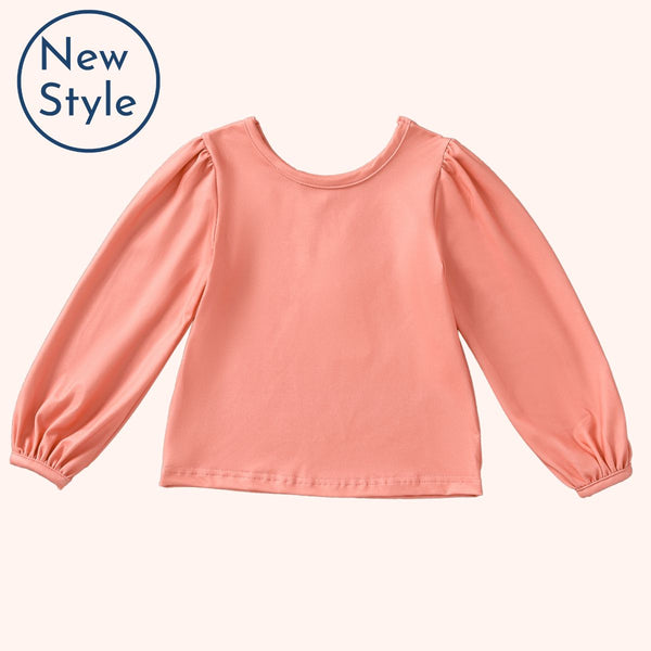 Girls Fall Capsule Skort and Peach Top