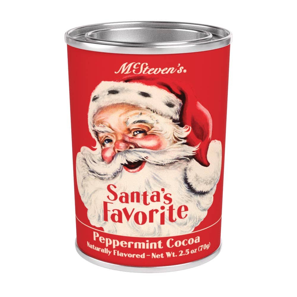 McSteven's - Vintage Santa's Favorite Peppermint Cocoa (2.5oz Tins)