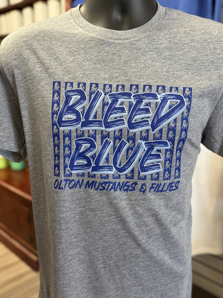 Olton Bleed Blue Tee