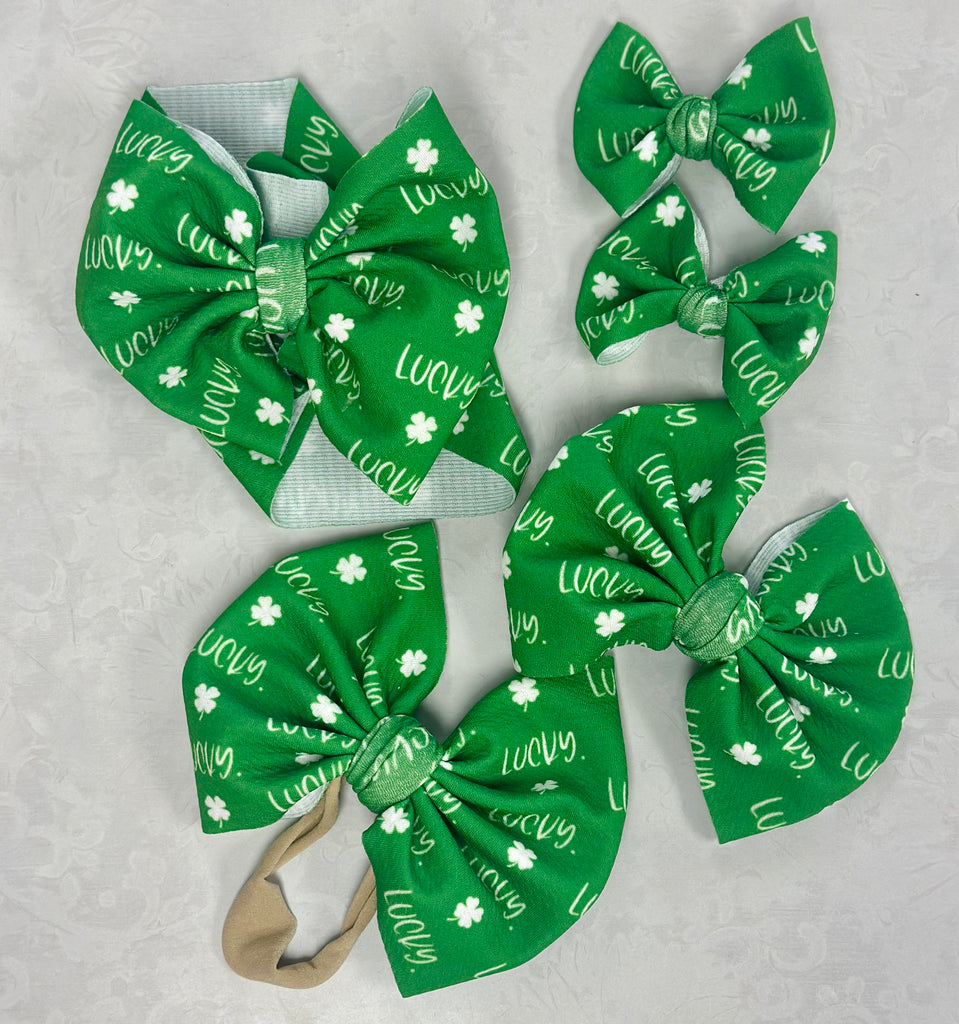 Luck Green Bow Collection