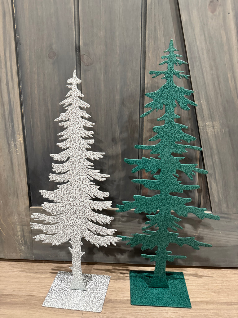 Metal Evergreen Tree