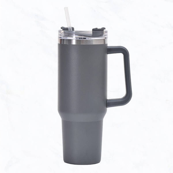 40 oz, Stainless Steel Tumbler with Handle