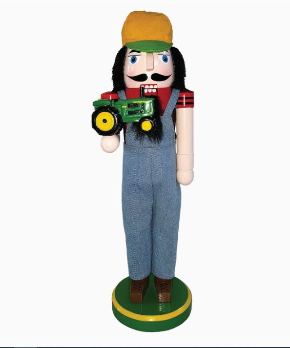 Nutcracker, Farmer with John Deere Tractor