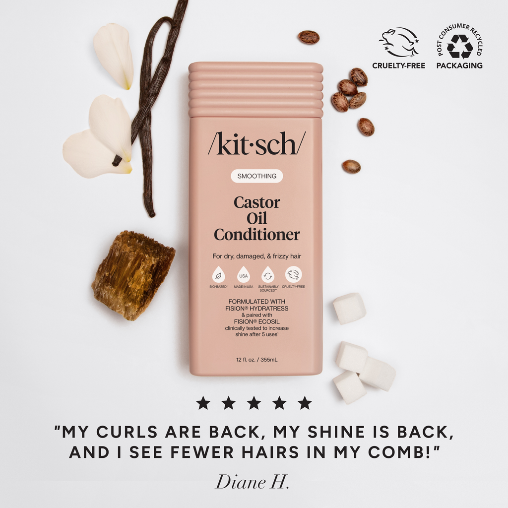 KITSCH - Smoothing Castor Oil Shampoo & Conditioner