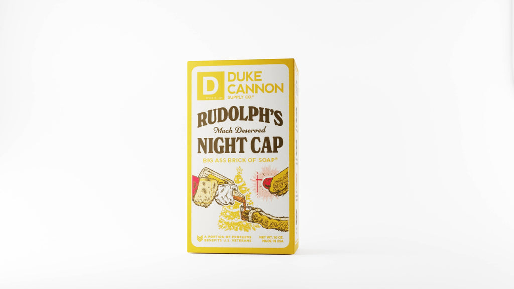 Duke Cannon - Rudolph's Much Deserved Nightcap Bar Soap