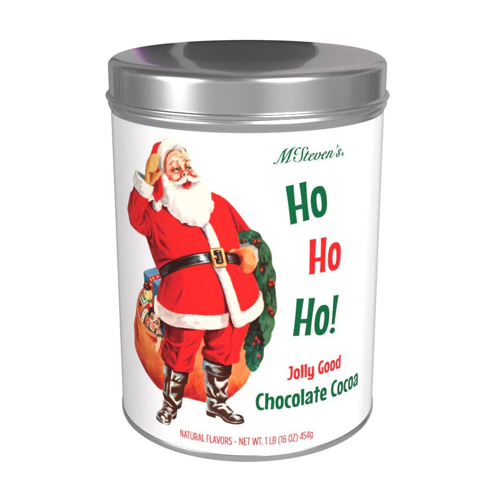 McSteven's - Vintage Santa Ho Ho Ho! Jolly Good Choc. Cocoa (16oz Tins)
