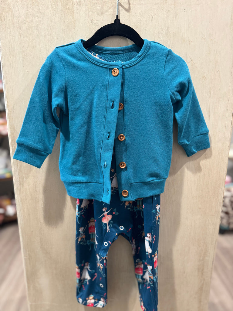 Midnight Nutcracker Romper