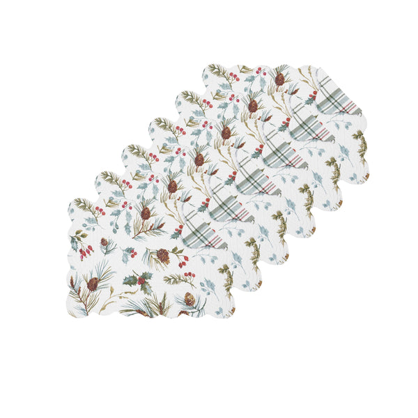 C&F Home - Christmas Edith Pine Cone Placemat