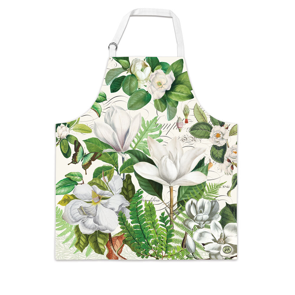 Michel Design Apron - Magnolia Petals