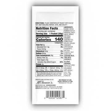 McSteven's - Winter Wonderland Red Truck Dark Choc Cocoa (1.25oz Packets)