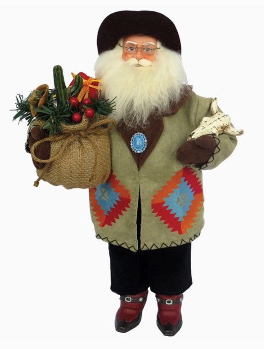 Southwestern Santa, 18 Inch