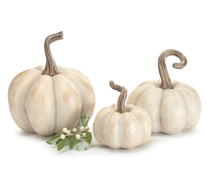 Ivory with Gold Wash Pumpkin
