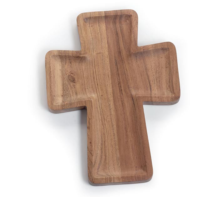 Wood Cross Tray