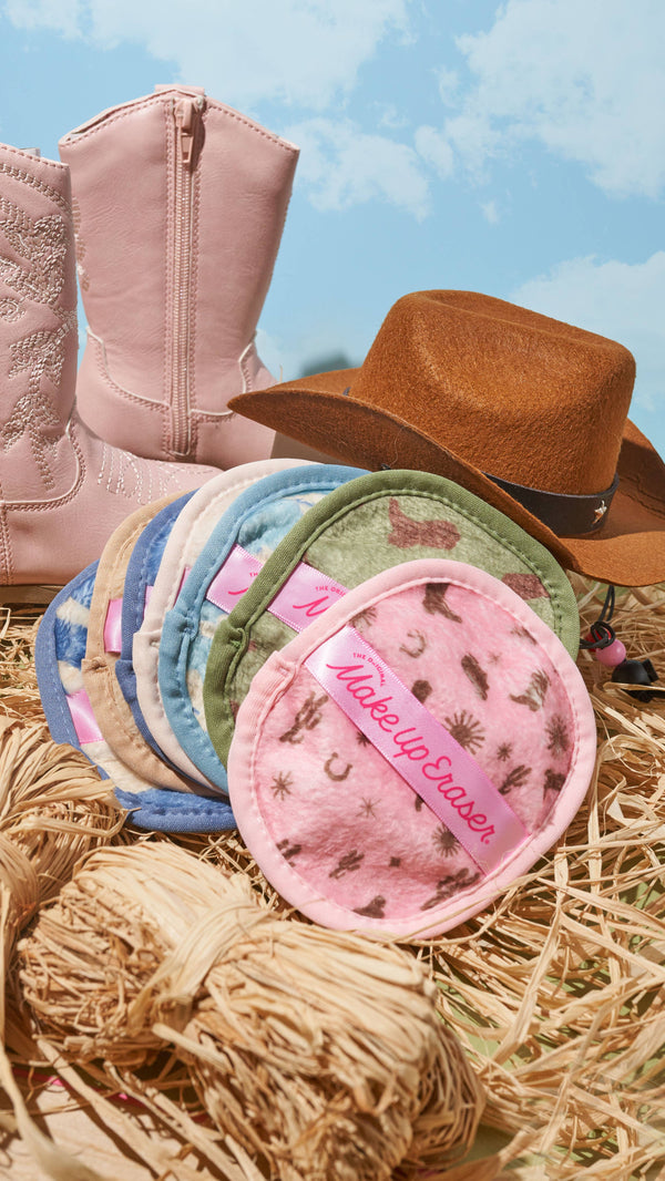 MakeUp Eraser 7-Day Set- Coastal Cowgirl - Steel Grace
