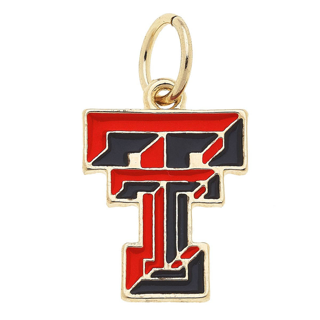 Texas Tech Red Raiders Enamel Logo Charm