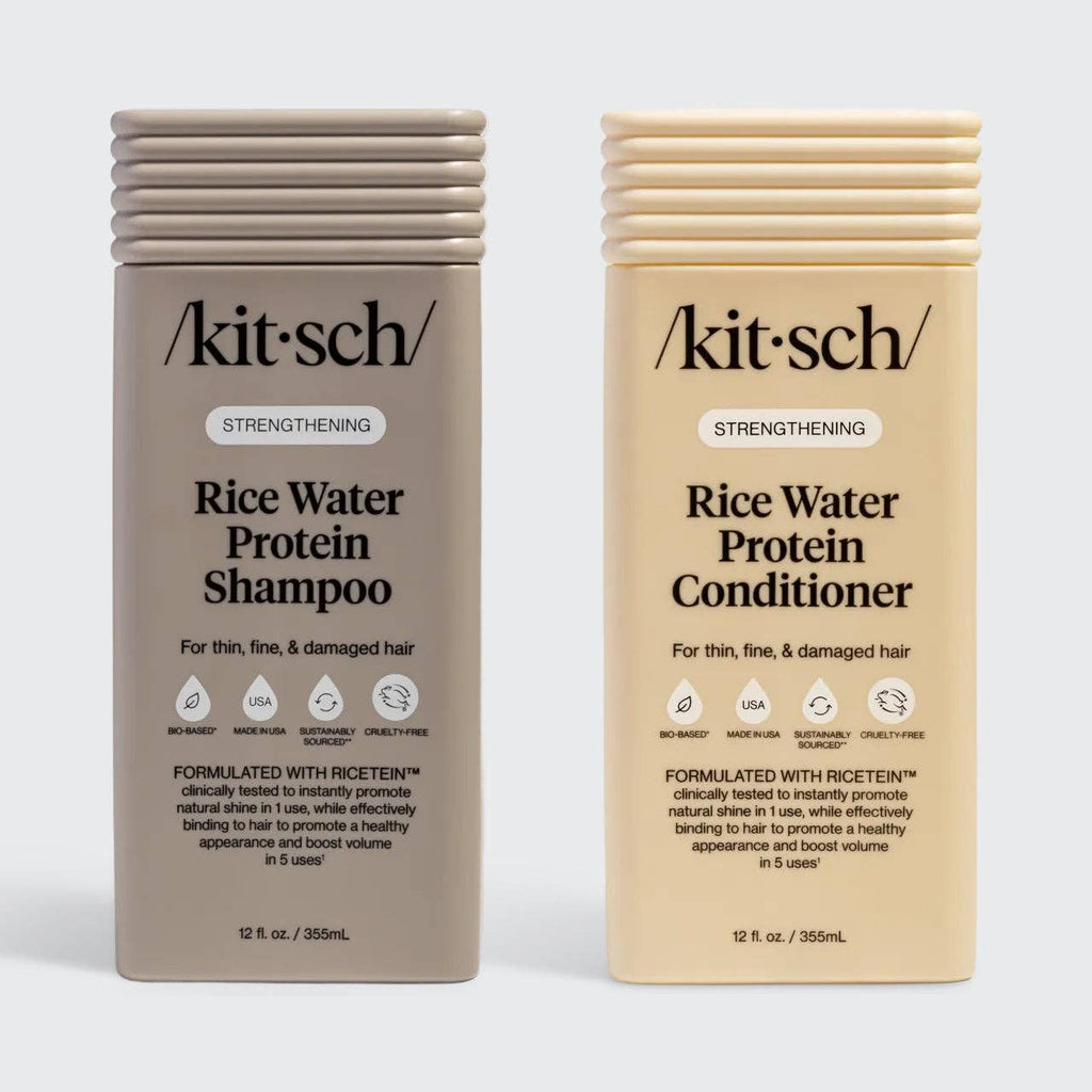 KITSCH - Strengthening Rice Water Shampoo & Conditioner