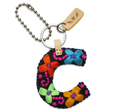 Consuela Felt Alphabet Charms - Black