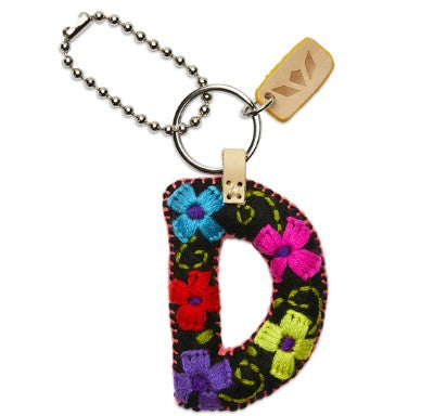 Consuela Felt Alphabet Charms - Black