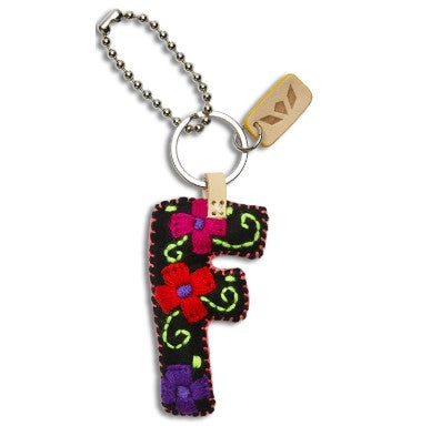 Consuela Felt Alphabet Charms - Black