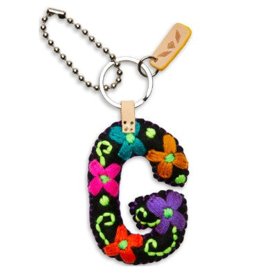 Consuela Felt Alphabet Charms - Black