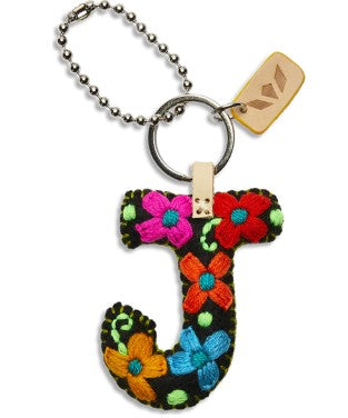 Consuela Felt Alphabet Charms - Black