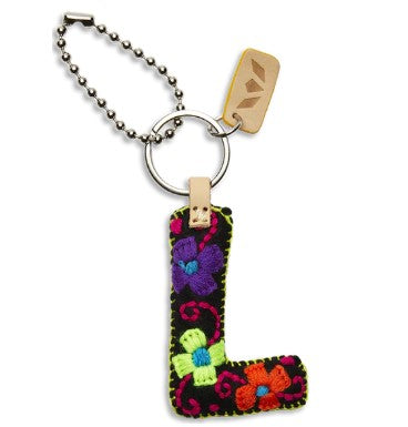 Consuela Felt Alphabet Charms - Black