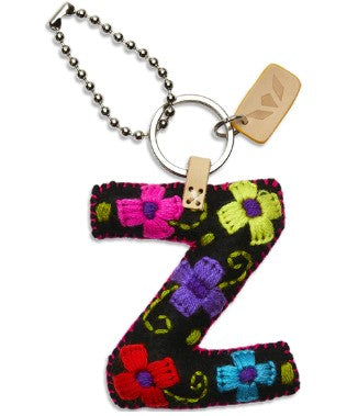 Consuela Felt Alphabet Charms - Black