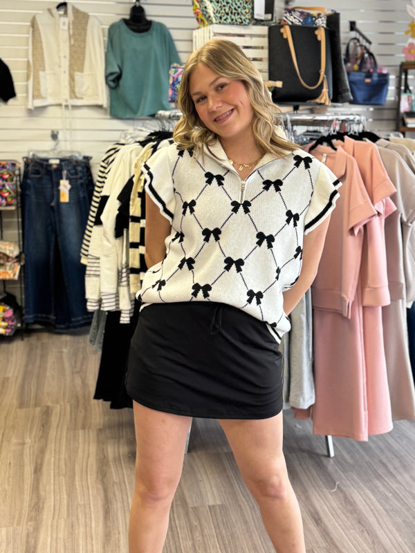 Jess Lea - After Dark Black Skort