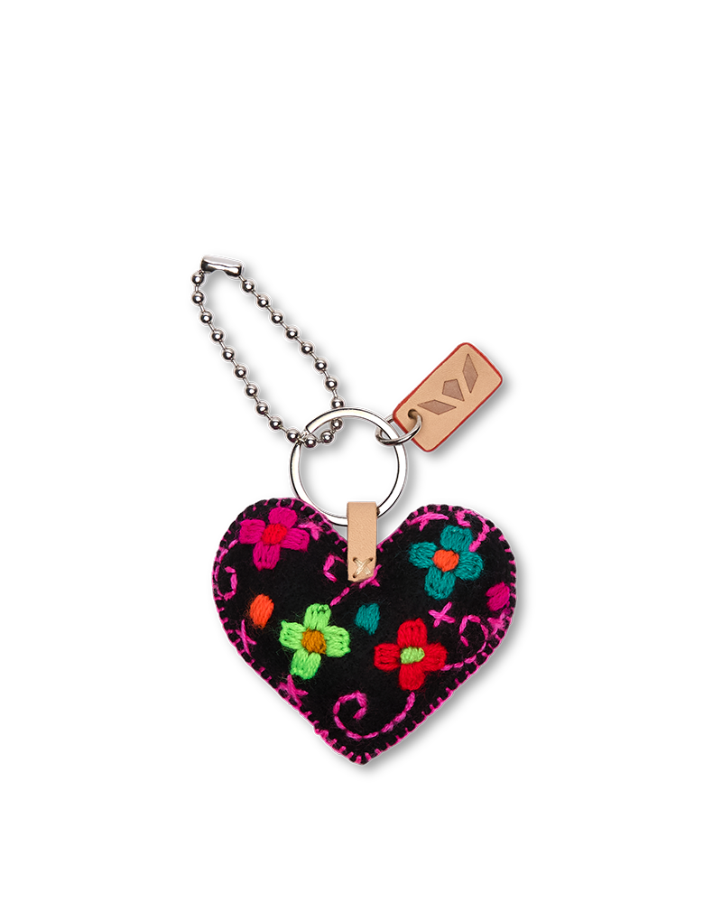 Consuela Felt Alphabet Charms - Corazon